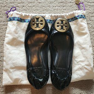 Black Tory Burch Ballet Flats